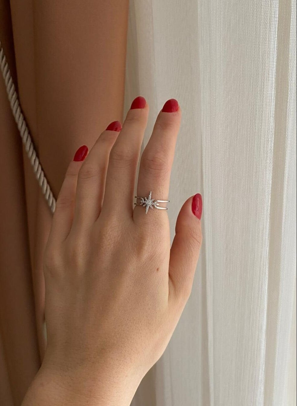 Kuzey Yıldızı Silver Yüzük