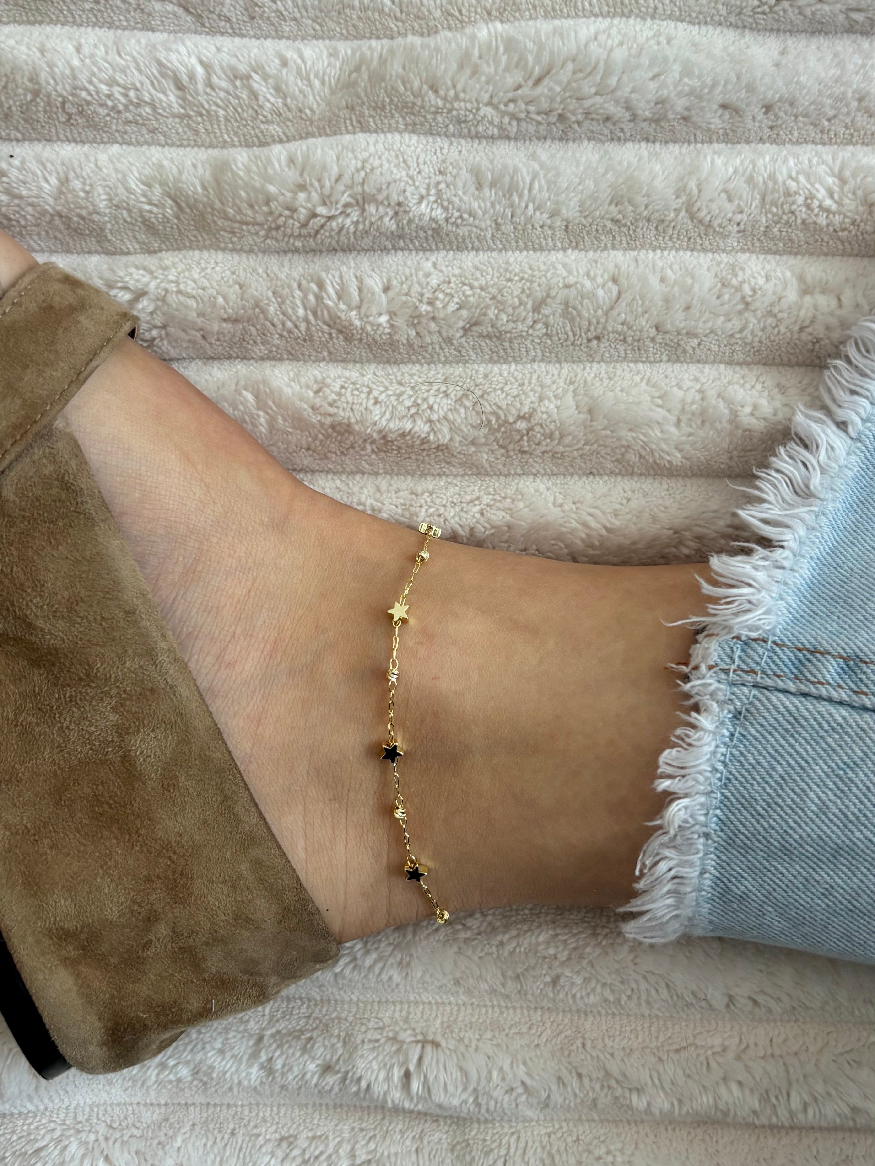 Yıldız ve Dorikalı Gold Halhal
