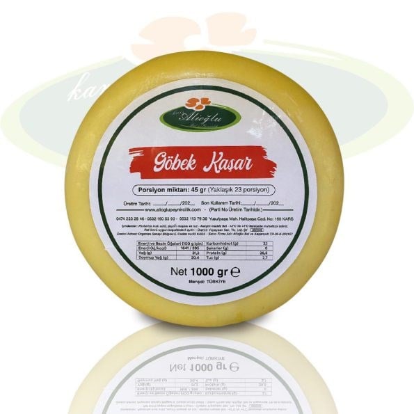 Göbek Kaşar Peyniri (1 Kg)