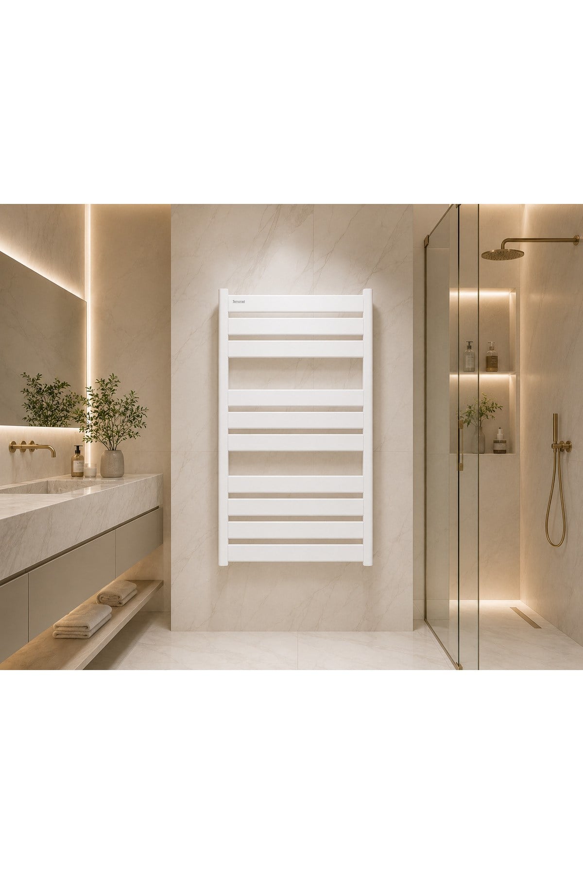 Alüminyum Beyaz 50x100 Petsa Slim Havlupan