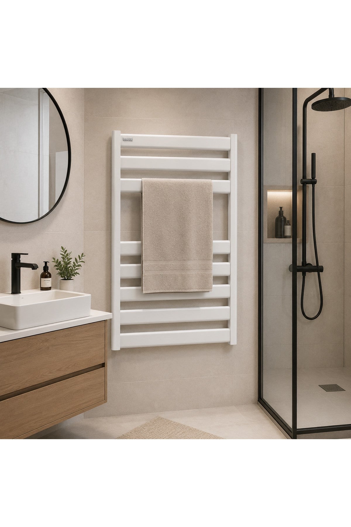 Alüminyum Beyaz 50x80 Petsa Slim Havlupan