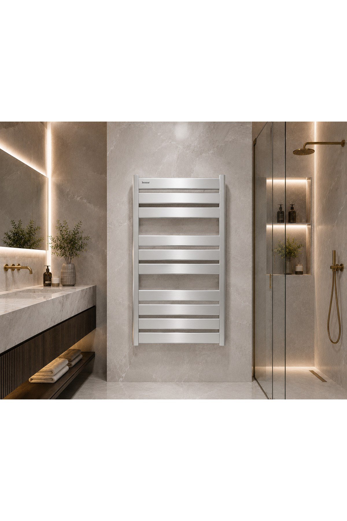 Alüminyum Parlak Eloksal 50x100 Petsa Slim Havlupan