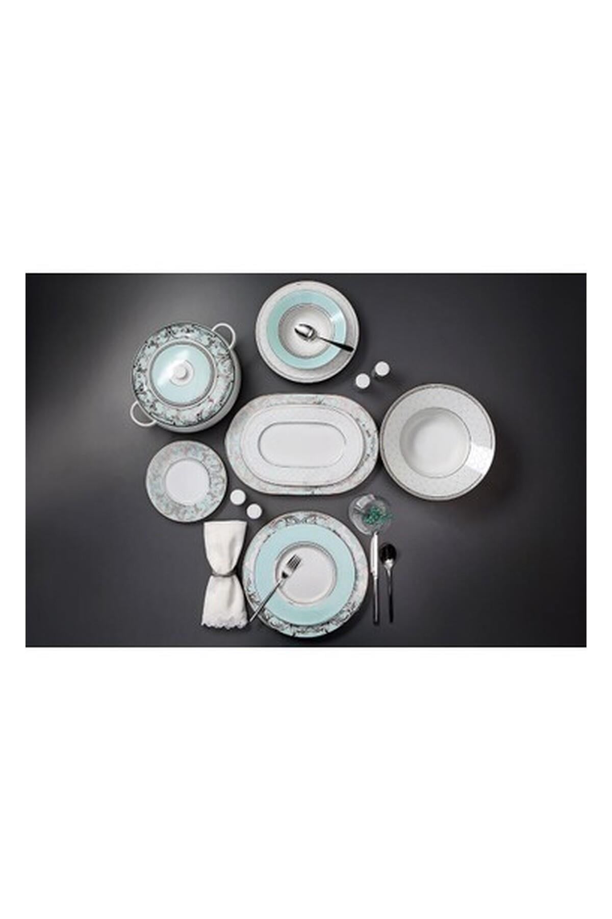 04A+P021771 Relish 60 Parça 12 Kişilik Yemek Takımı