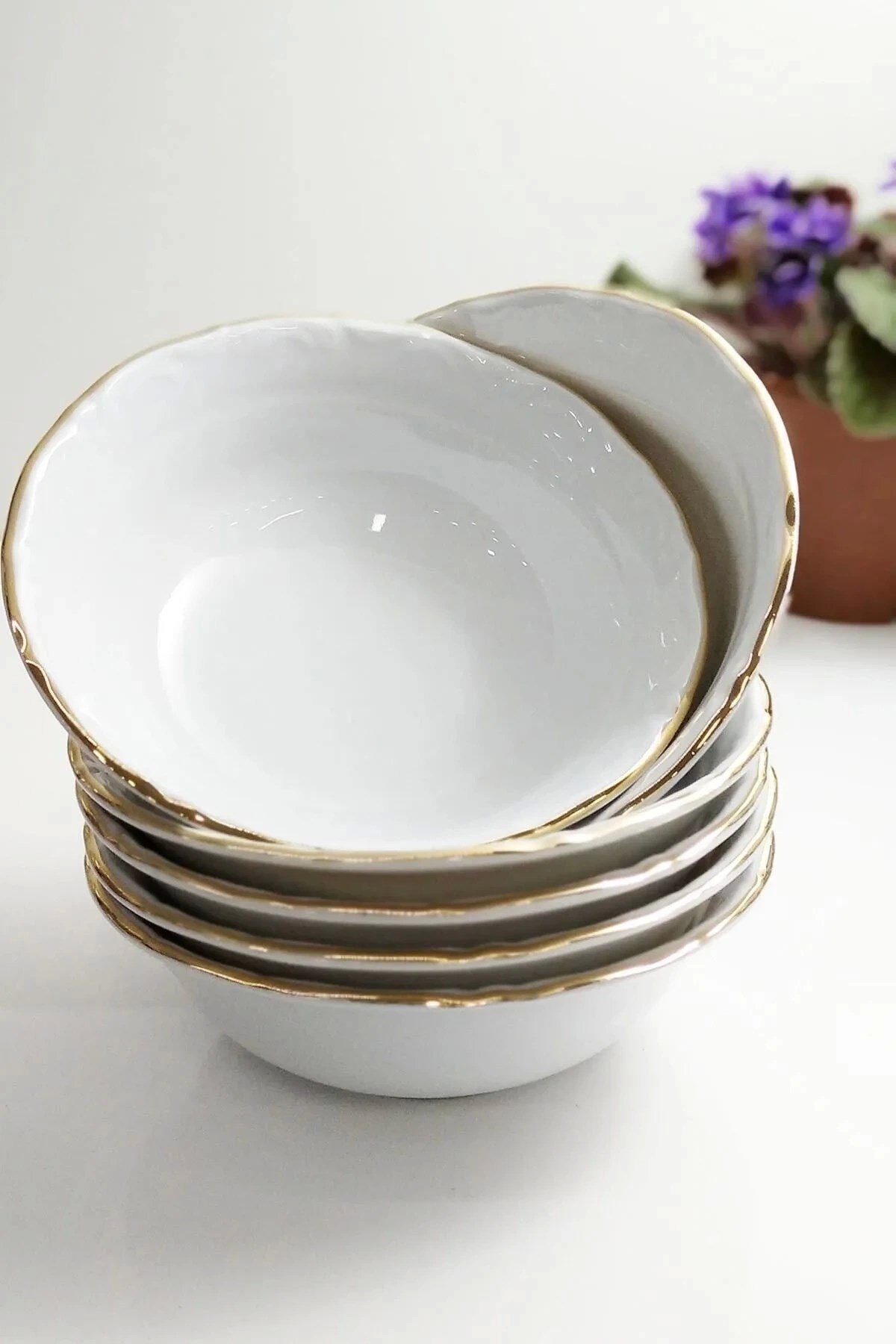 Altın Yaldız 14cm Kase 6'lı