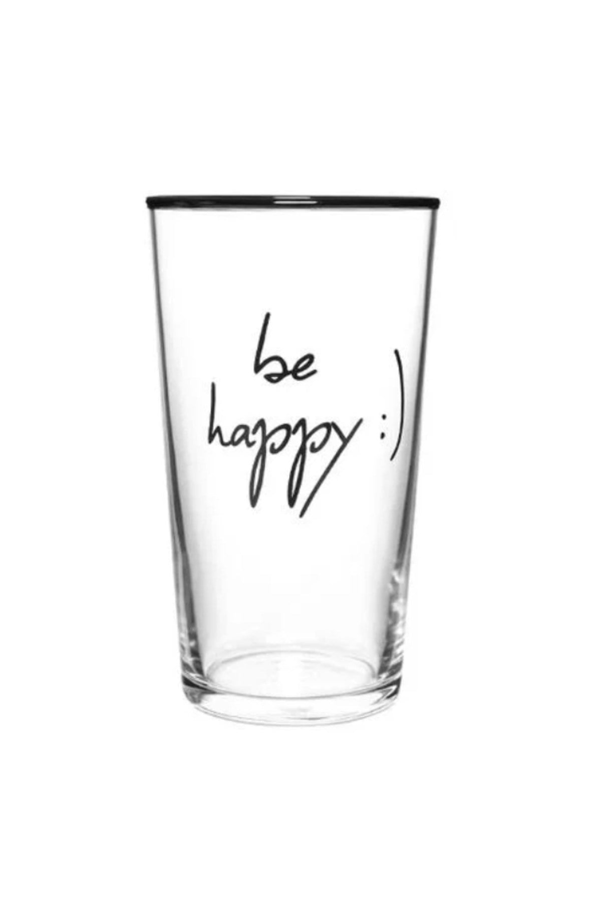 Be Happy 2 Kişilik Su Bardağı Seti 570cc