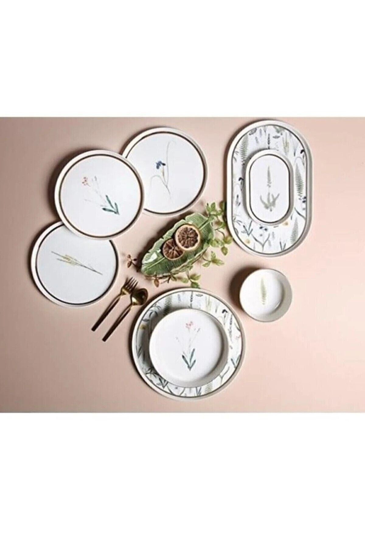 Botanical 27 Parça 6 Kişilik Yemek TakımIı