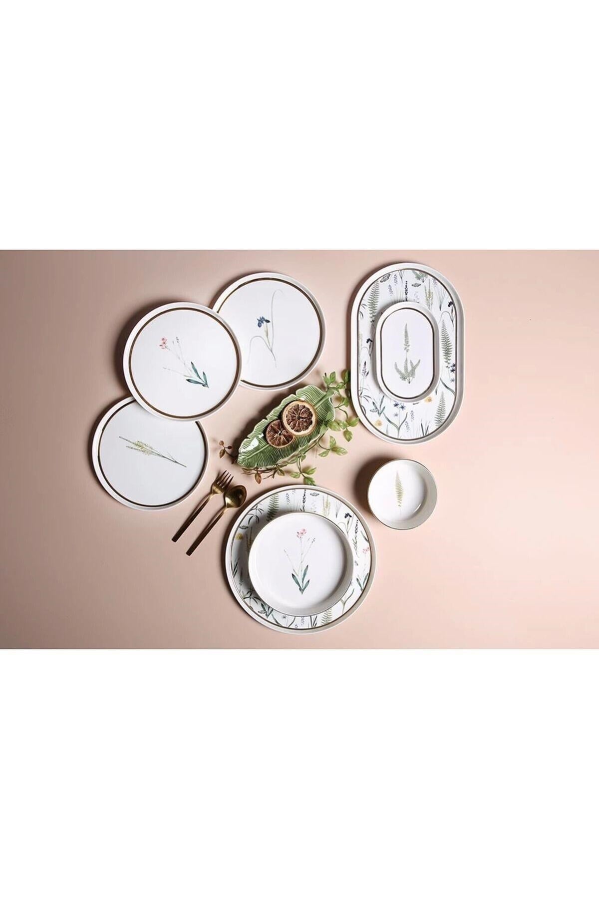 Botanical 27 Parça 6 Kişilik Yemek Takım