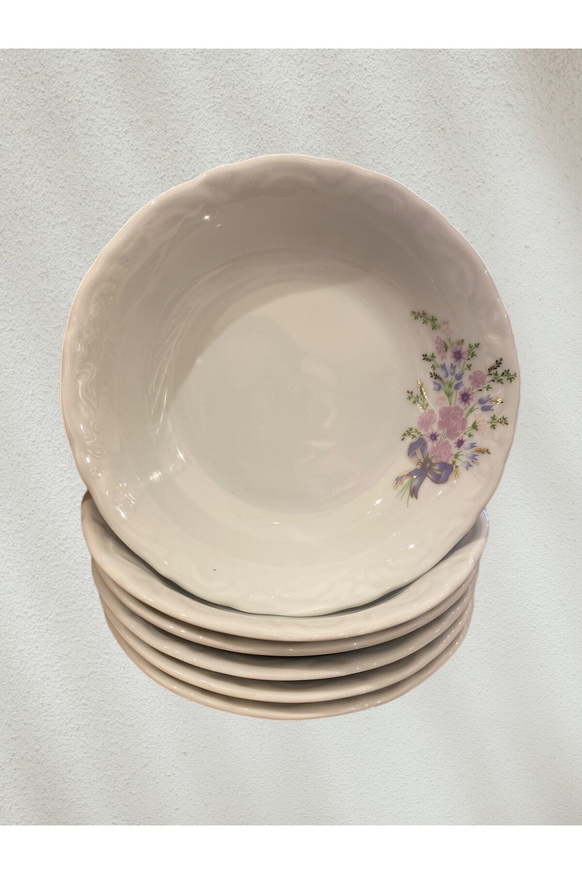 Buket 14cm Çerezlik Çukur Tabak - 1 Adet
