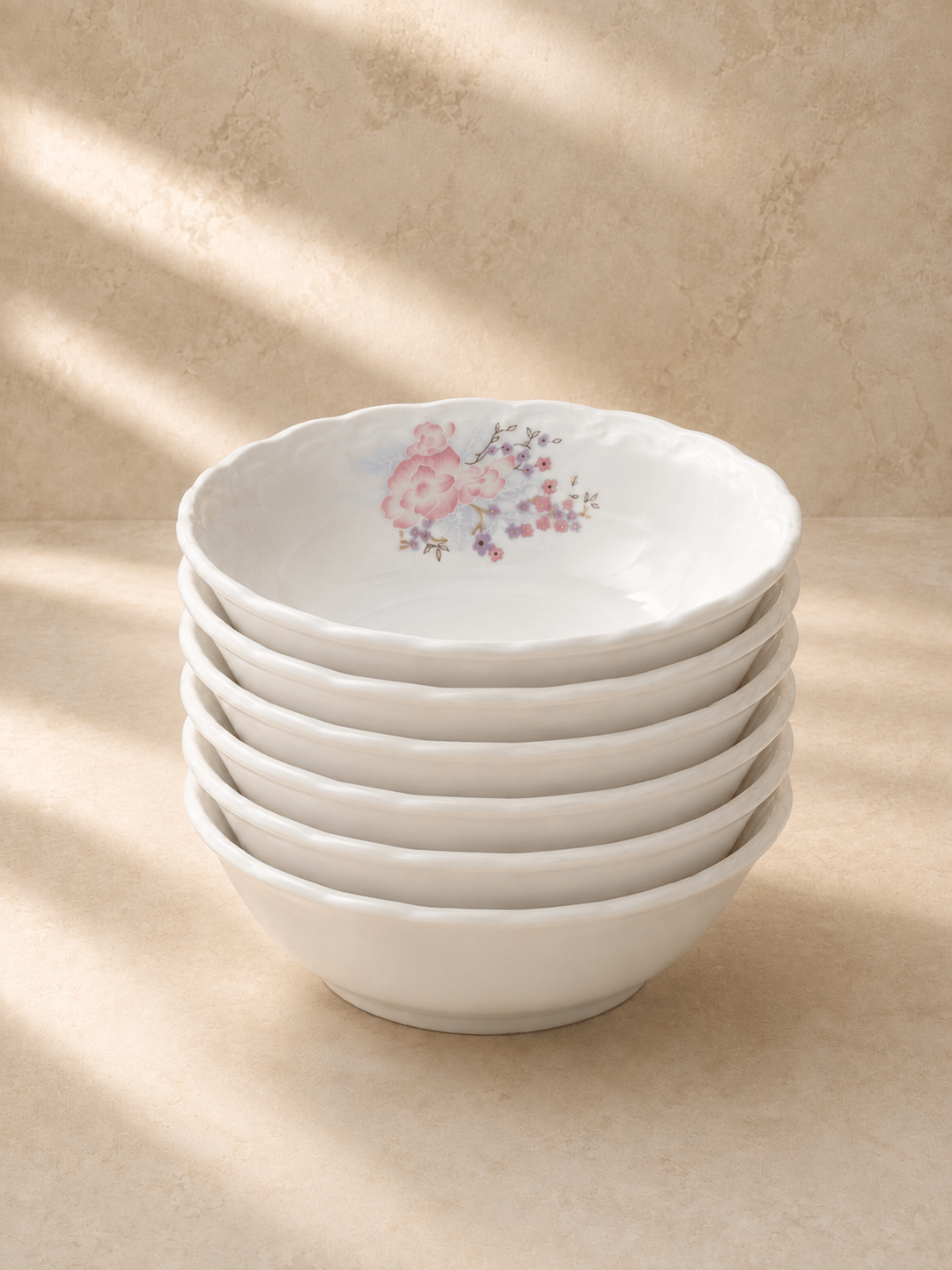 Glorya 17 cm Çukur Tabak 6 Adet