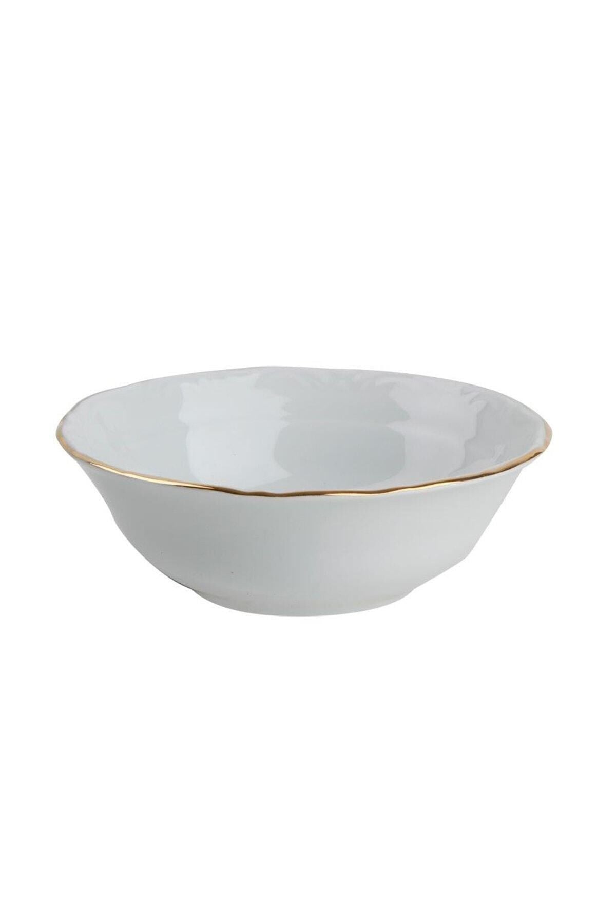 Porselen 12'li Altın Yaldız 13 Cm Kase Prl017