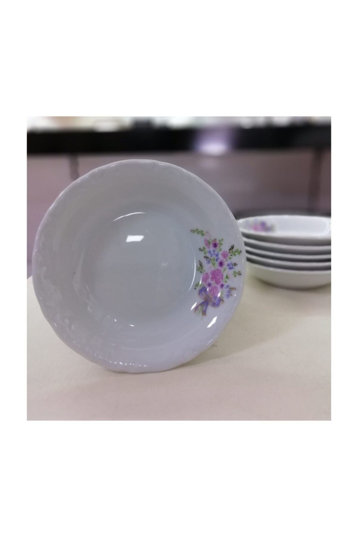 Yemek Tabağı  Buket Model 6lı  19cm