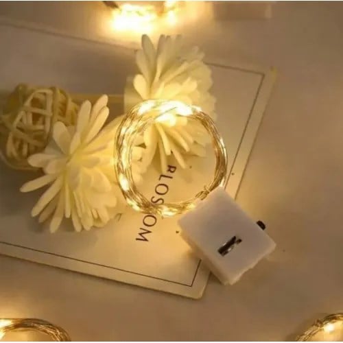 2m Pilli Peri Led Beyaz Işık