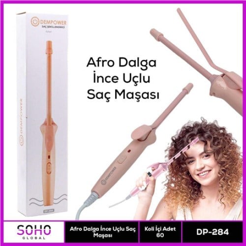 AFRO DALGA İNCE UÇLU SAÇ MAŞASI