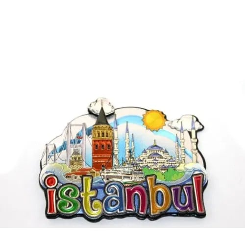 İstanbul Temalı Buzdolapı Süsü Magnet