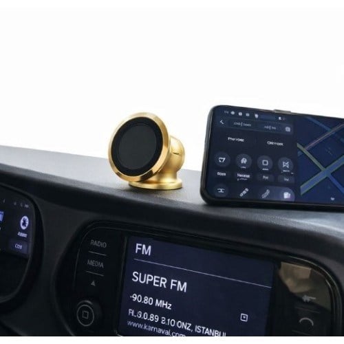 Metal Telefon Tutucu Torpidoya Yapışan Mıknatıslı