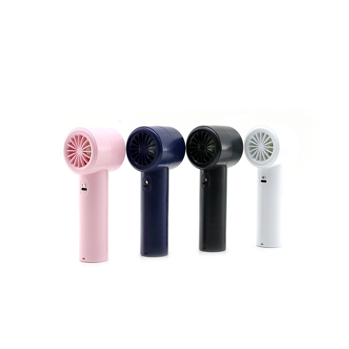 Mini El Fanı - Ayarlanabilir Hız - Dijital Gösterge - 5W - Karışık Renk