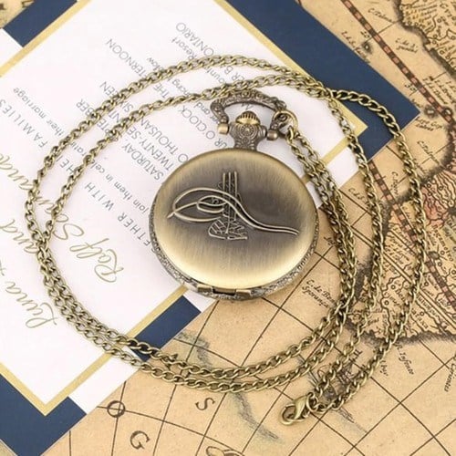 Osmanlı Tuğralı Köstekli Saat