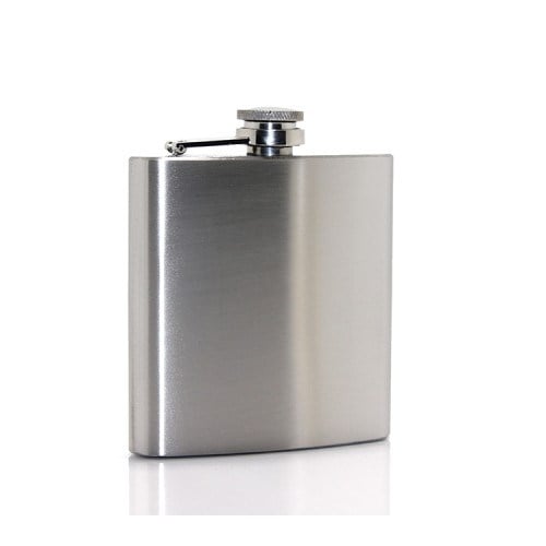 Paslanmaz Çelik 6 Oz Tekli Matara
