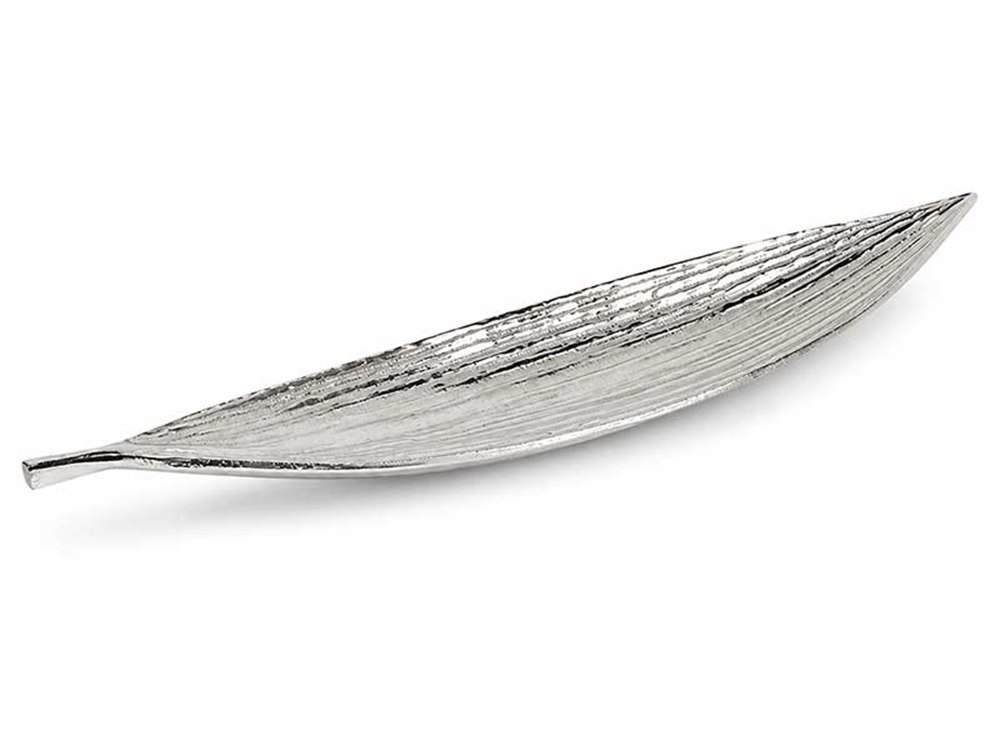 ÇİZGİLİ YAPRAK KAYIK SILVER 7X60X10