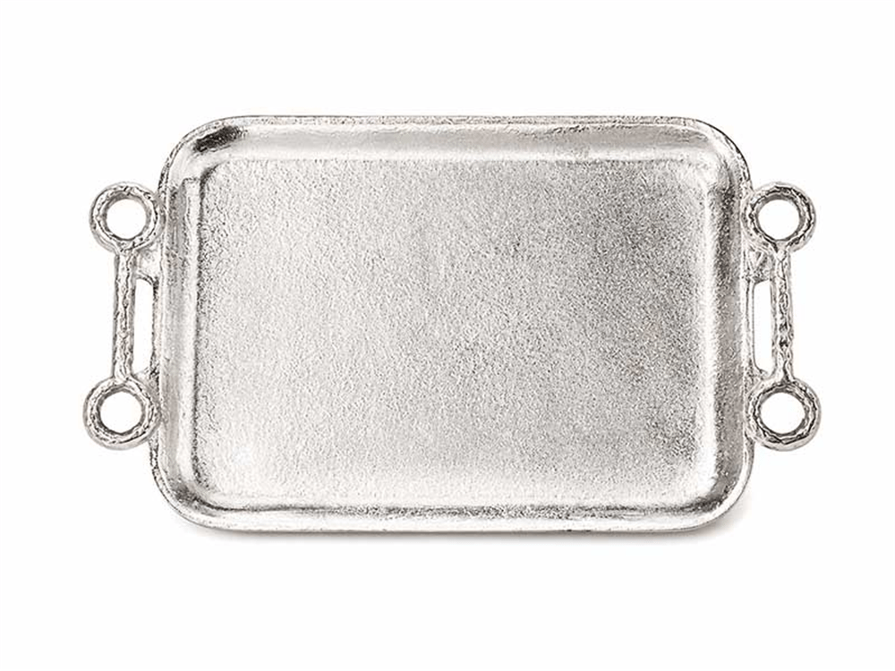 KEY SILVER DEKORATİF TEPSİ