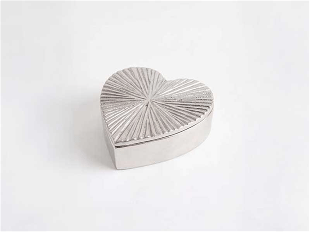LOVE SILVER DEKORATİF KUTU KÜÇÜK BOY 15x15x5