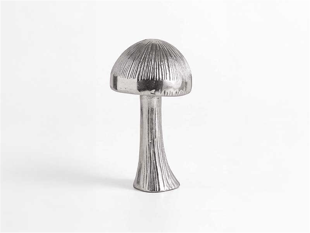MUSHROOM SILVER OBJE BÜYÜK BOY 16x16x25