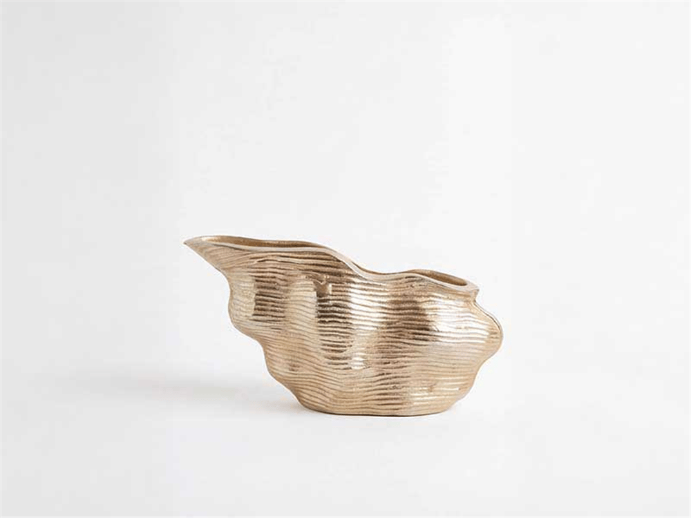 OYSTER GOLD VAZO KÜÇÜK BOY 28x7x16