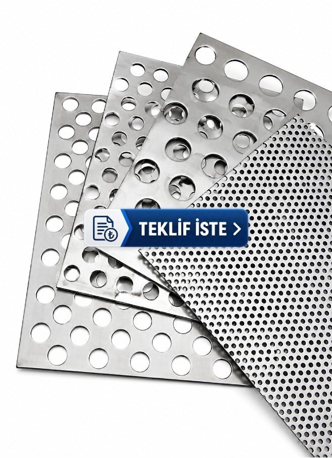 Delikli Sac | Paslanmaz Çelik 304 - 316 - 310 Kalite