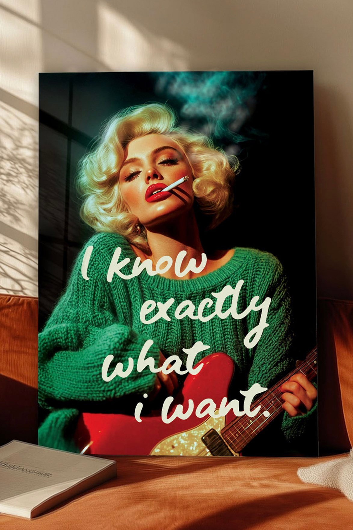 Madonna Poster Pleksi Tablo – Modern ve İkonik Duvar Sanatı