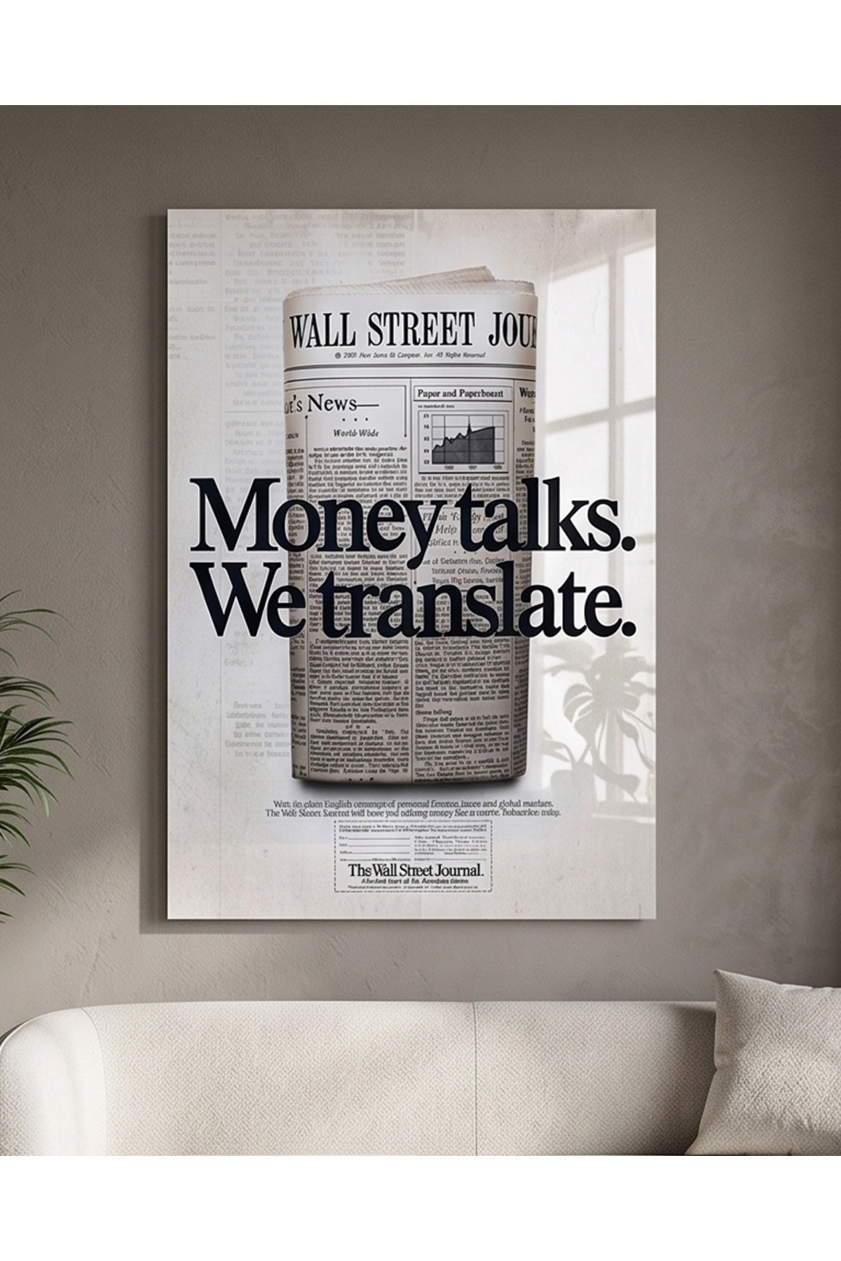 Money Talk The Wall Street Journal Pleksi Tablo