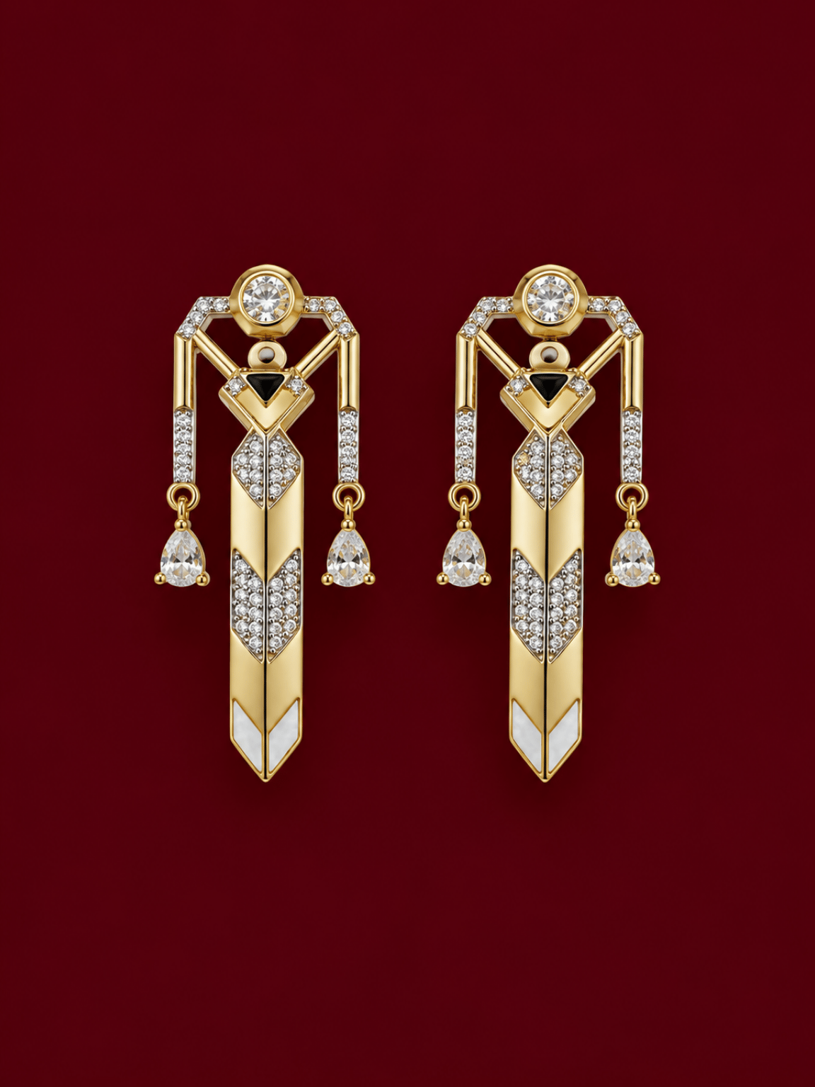 Artemis Küpe (14 K Gold) (4 cm)