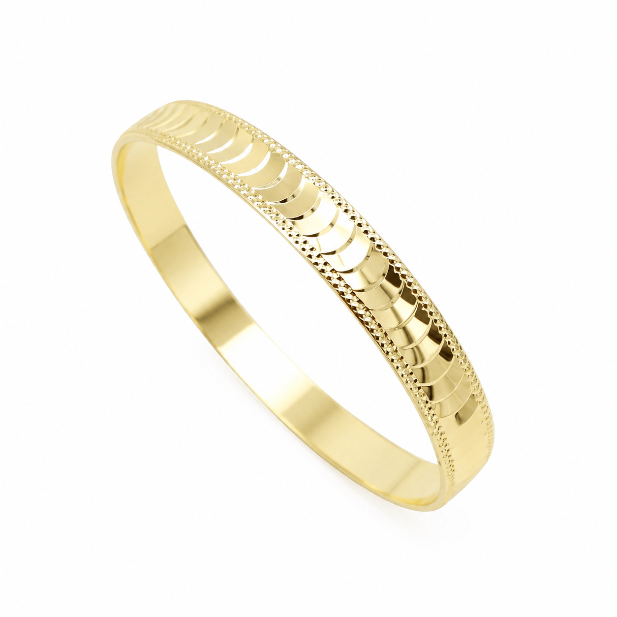 Coralia Kelepçe (Çelik üzeri 14 k kaplama)(19 cm)