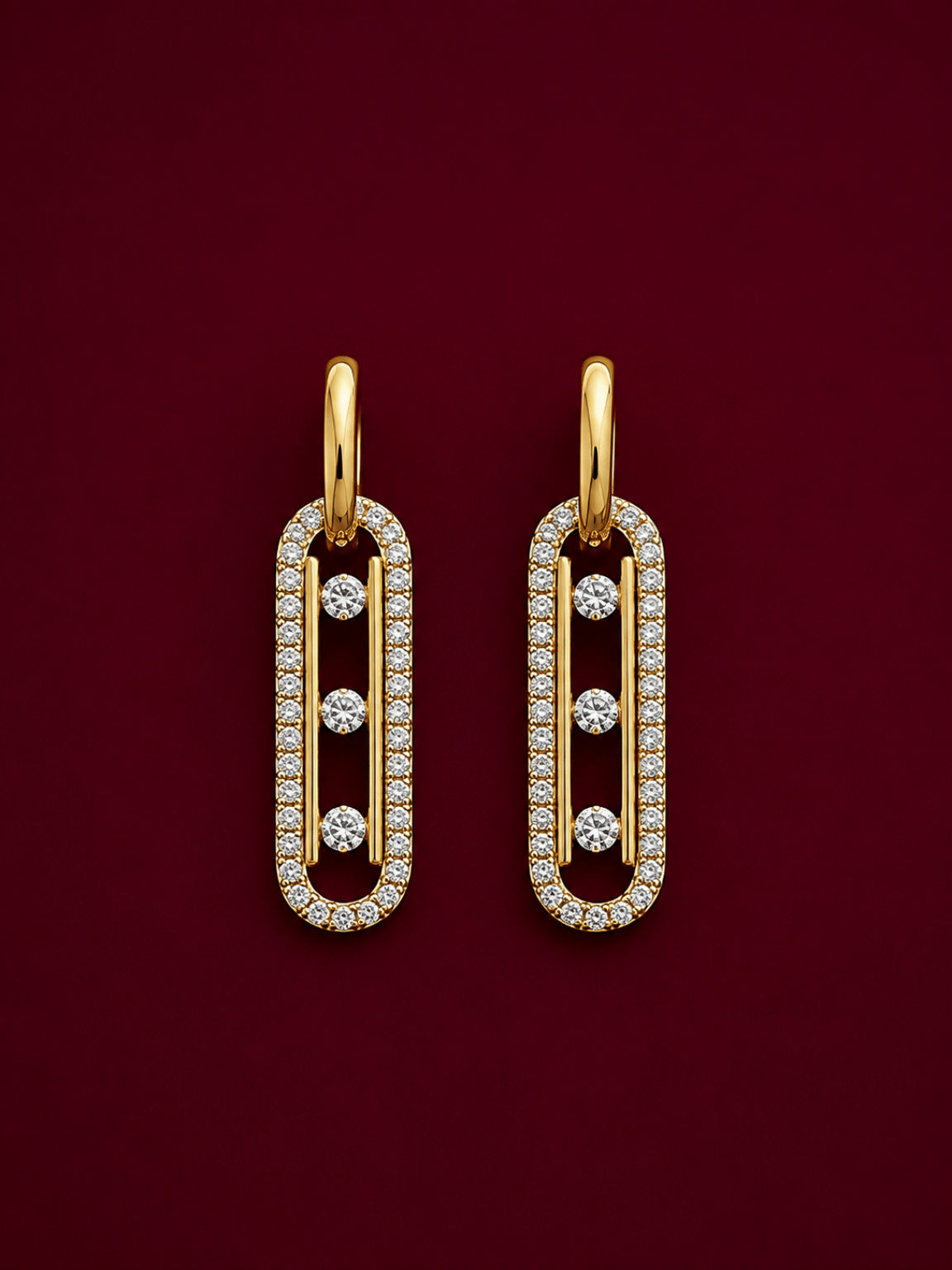 Jolie Madame Küpe (3,5 cm)