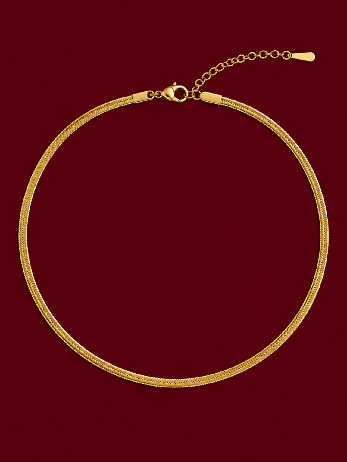 Odette Zincir Kolye (Çelik)(40+5 cm)