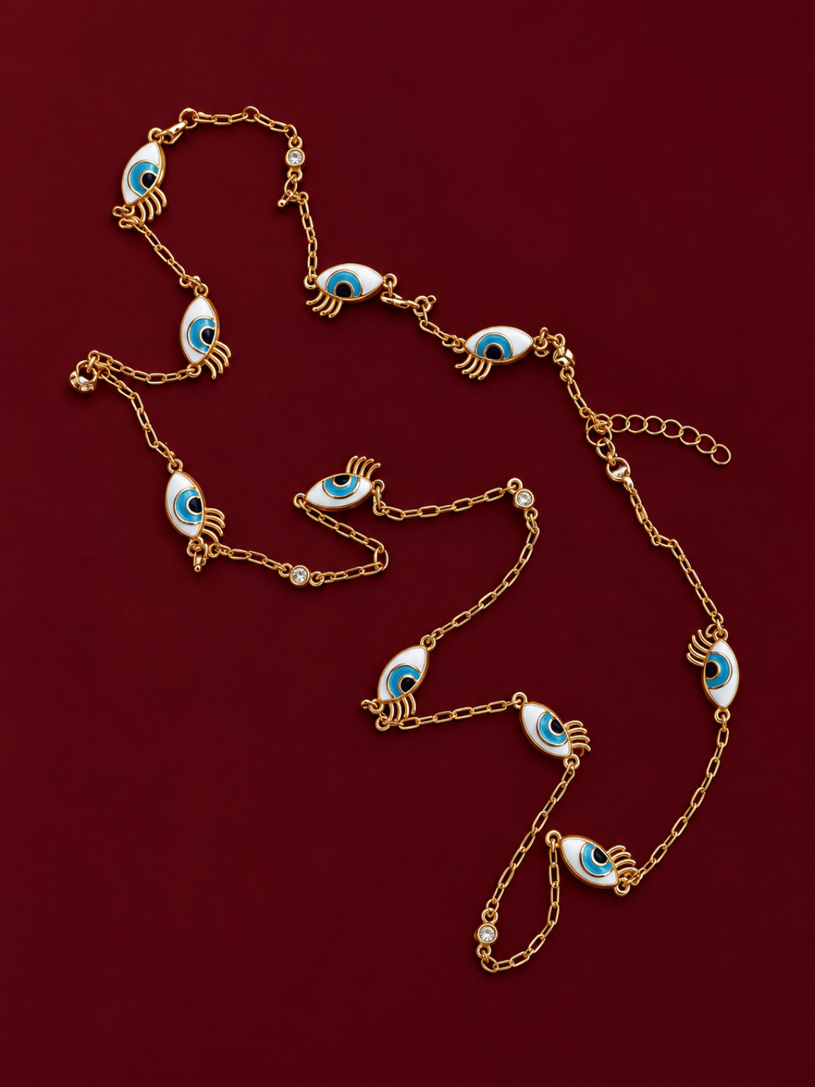 Soleil Muse Kolye (14 K Gold Kaplama) (90+5 cm)