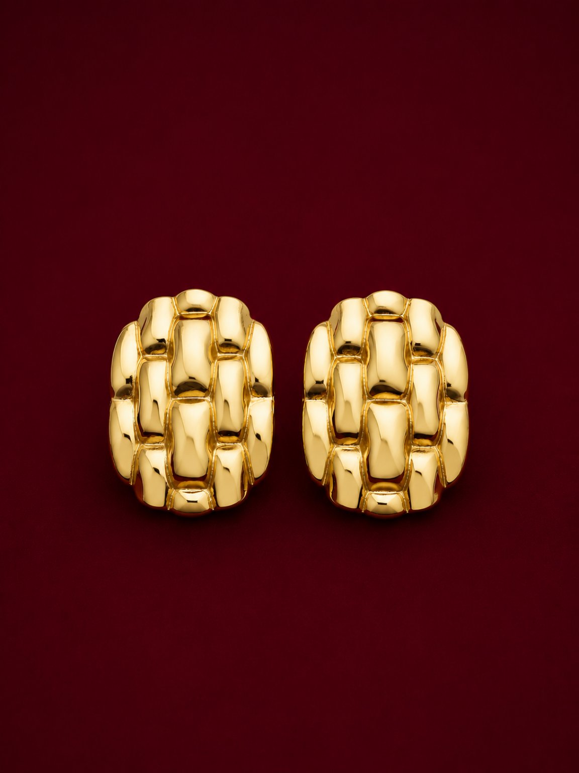 Vendôme Küpe (Çelik) (2,5 cm