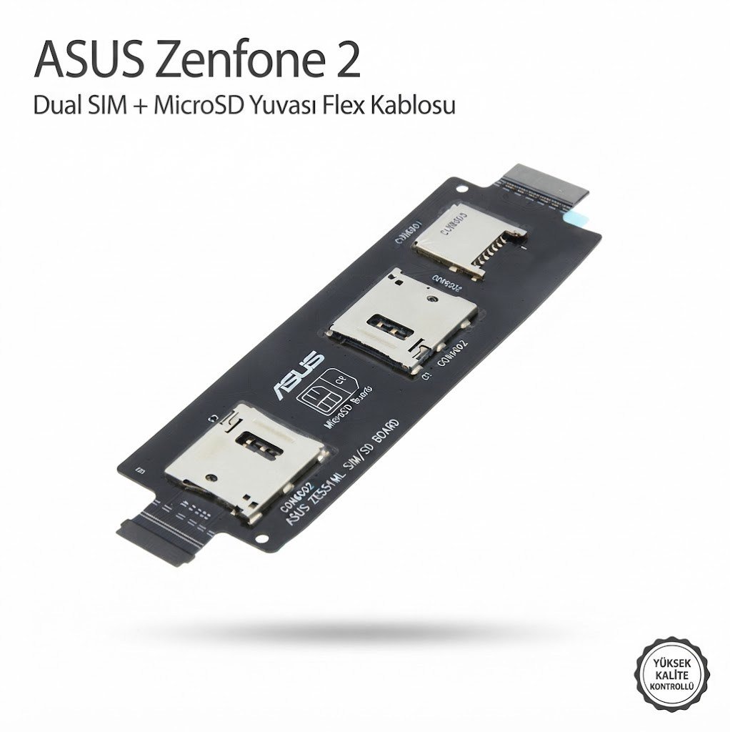 Asus Zenfone 2 sim Kart Yuvası