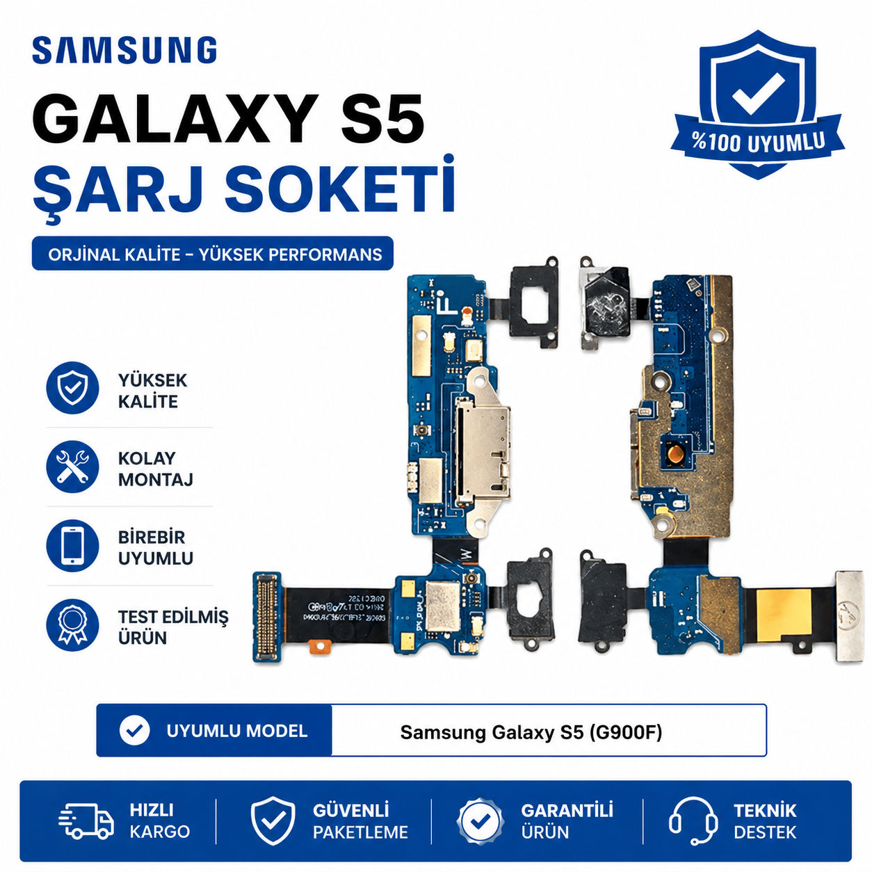 GALAXS S5 ŞARJ SOKETİ