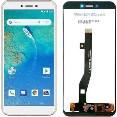 General Mobile Gm8 Go LCD Ekran + Dokunmatik Full Beyaz
