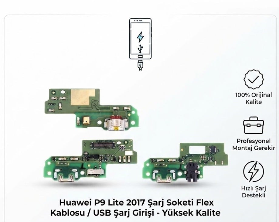 Huawei P9 Lite Şarj Soketi