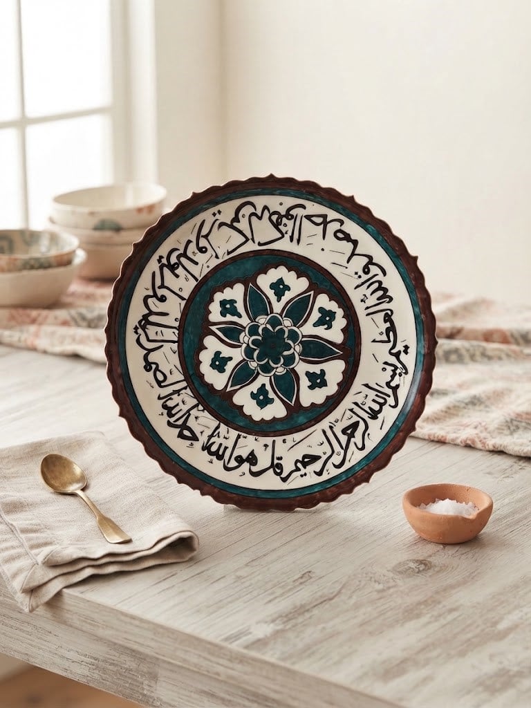 İhlas Sureli Tabak 30*30