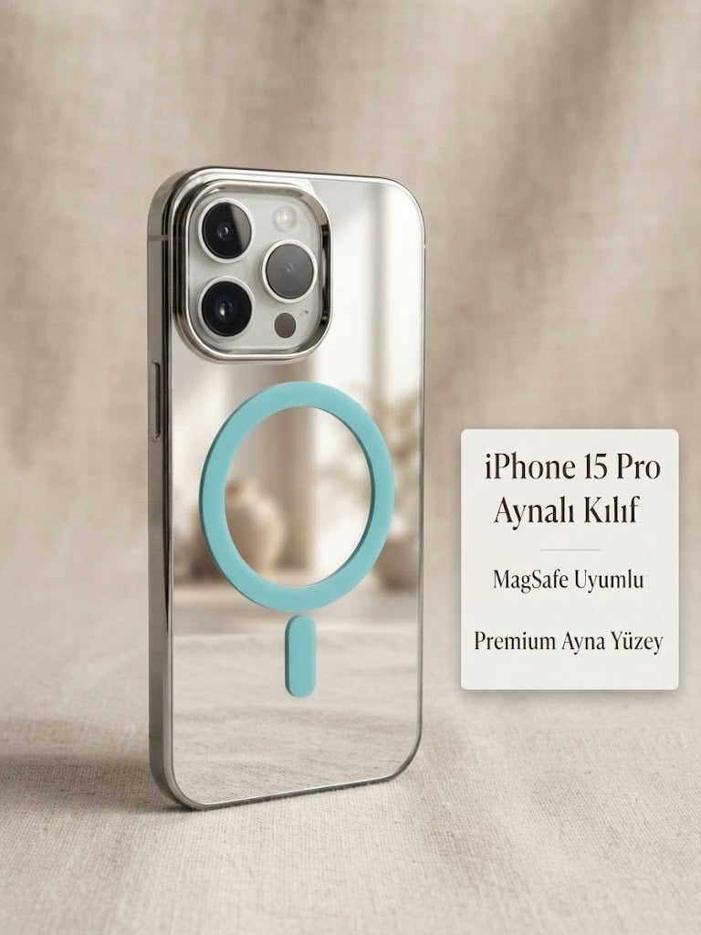 iphone 15 Pro kılıf Aynalı Kılıf