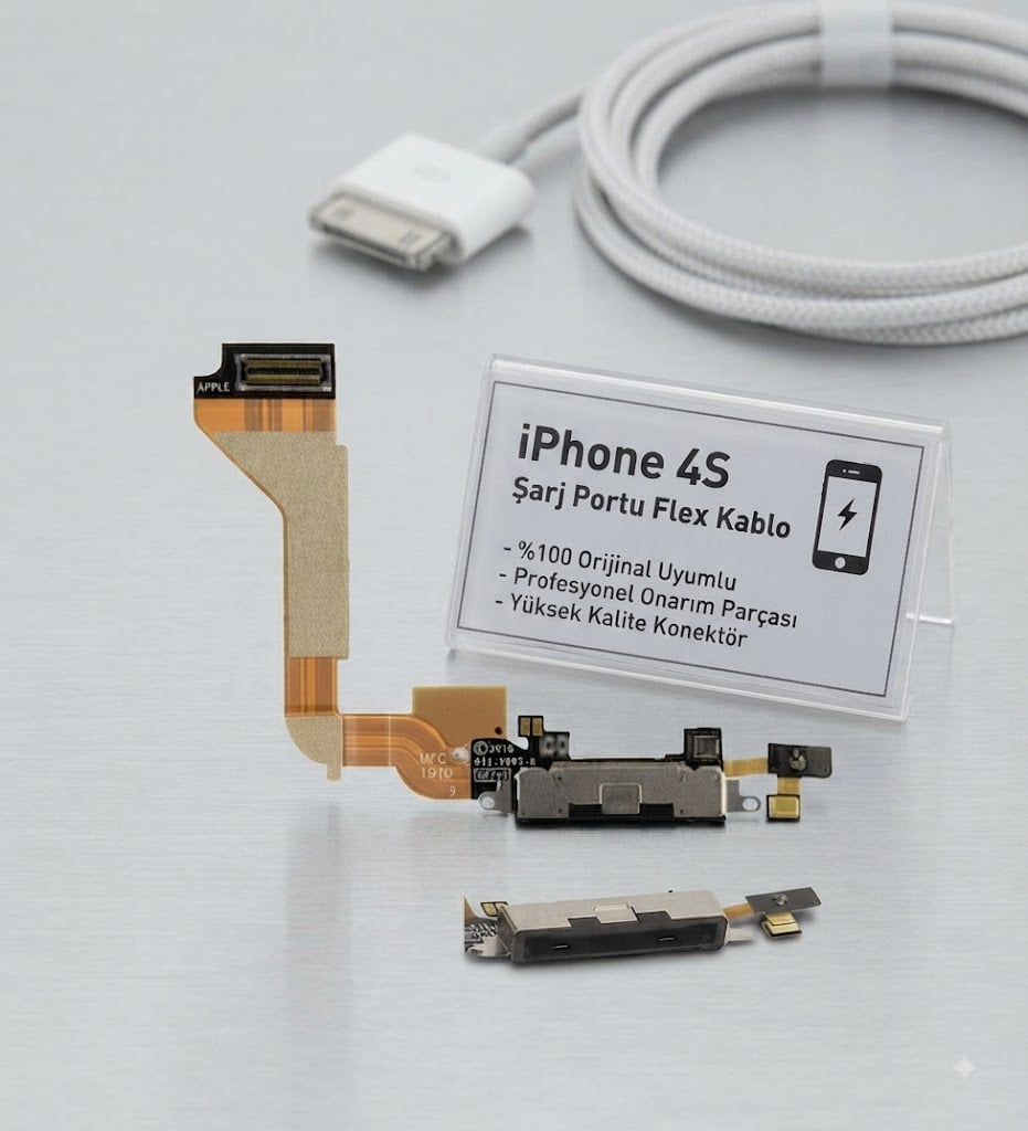 iPhone 4 Şarj Soketi ve Mikrofon