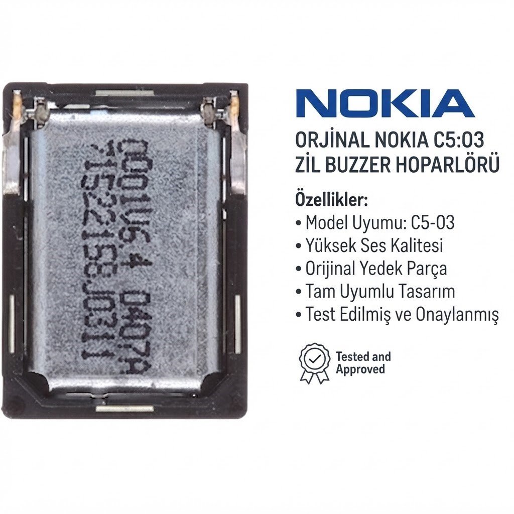 Nokia C5:03 Zil Buzzer Hoparlör
