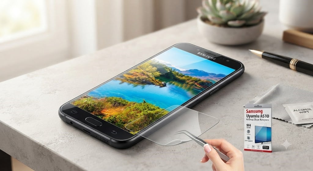 Samsung Uyumlu A510 Kırılmaz Ekran Bandı