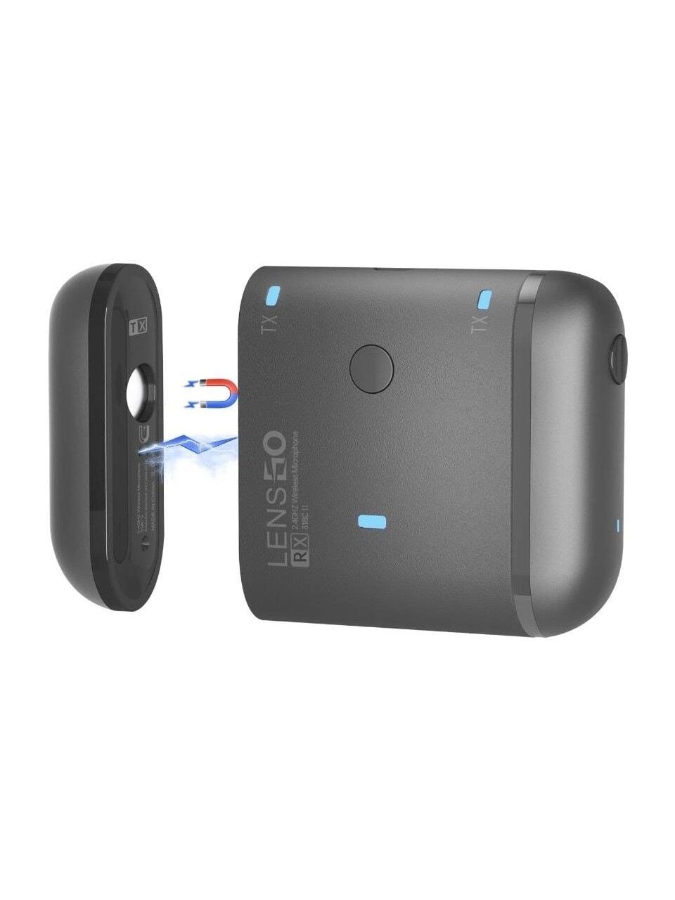 Lensgo 318C Mini Yaka Mikrofonu