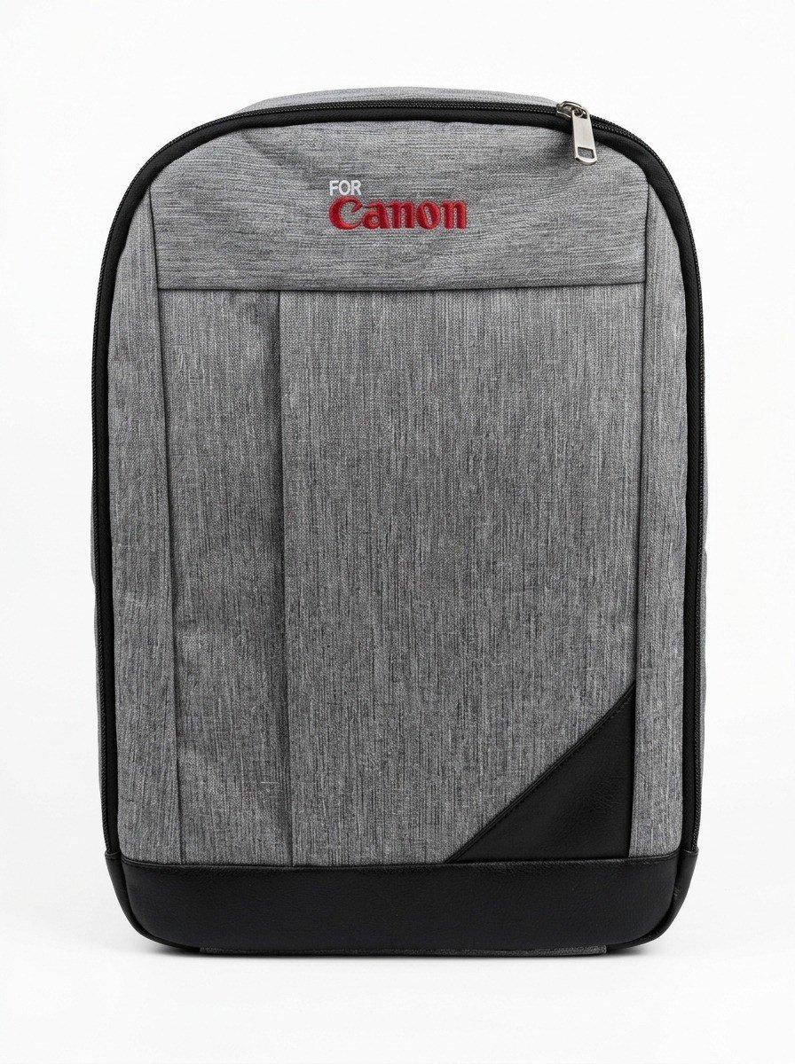 PDX Canon Uyumlu Gri Fotoğraf Makinesi Çantası