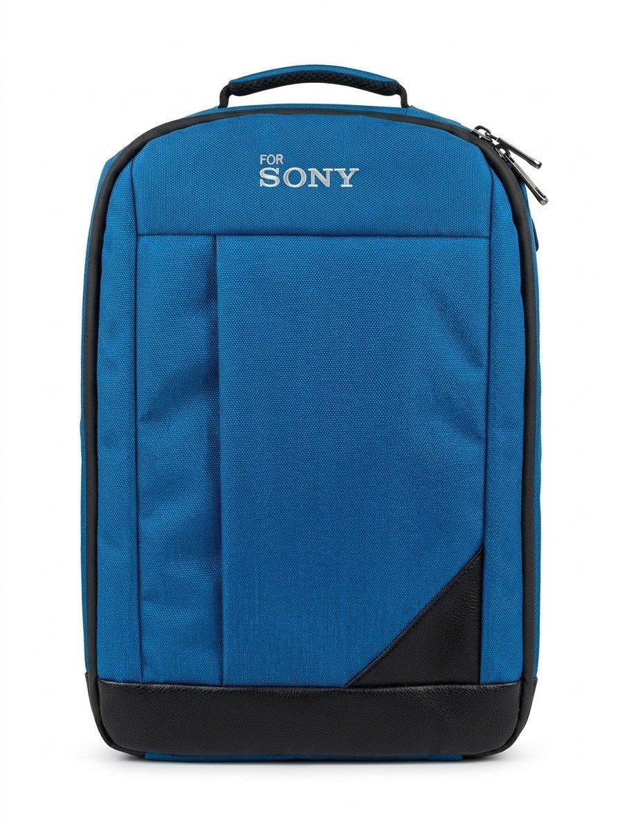 PDX Sony Uyumlu Mavi Fotoğraf Makinesi Çantası