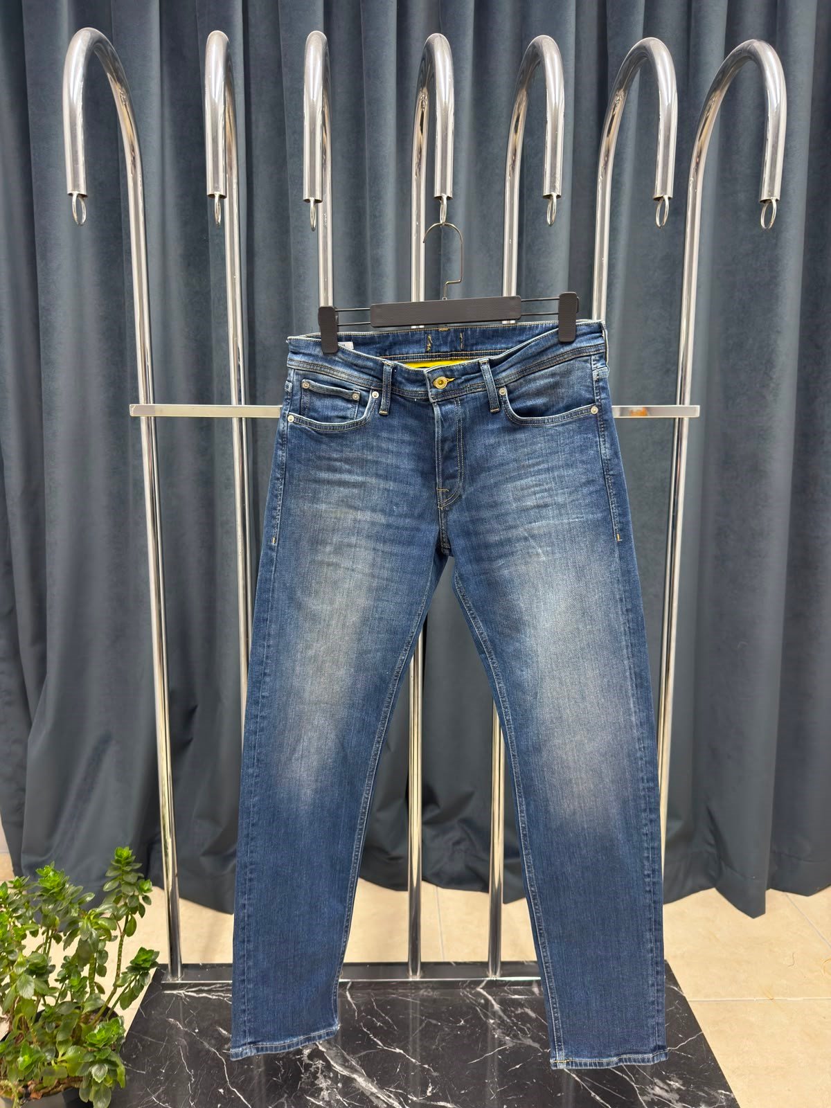 J. JONES MİKE ORİGİNAL TAPERED MAVİ JEAN