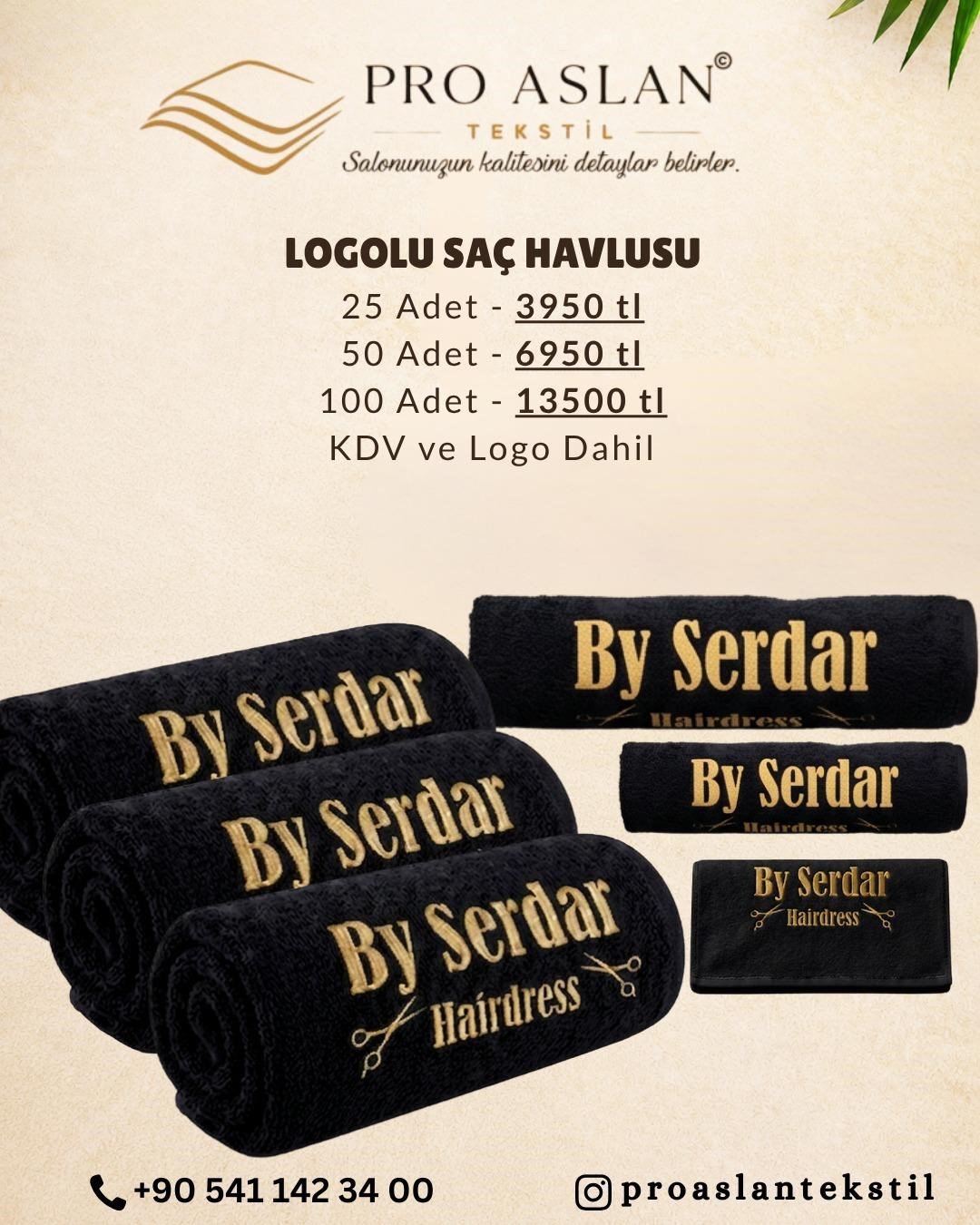 LOGOLU SAÇ KURULAMA HAVLUSU 24 LÜ